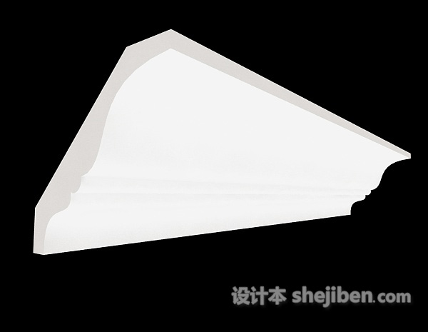 家居房屋石膏线3d模型下载