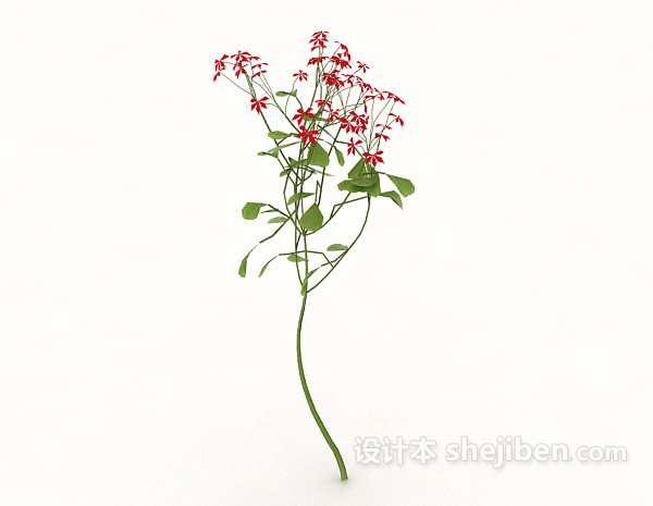 室外野植物3d模型下载