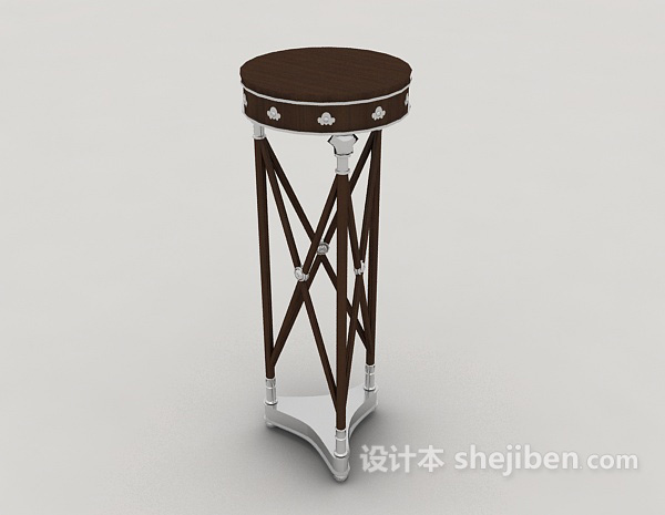 家居摆设架3d模型下载