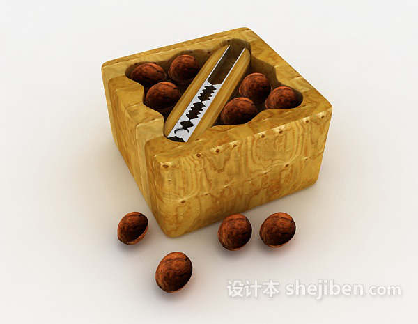 盒装食品3d模型下载