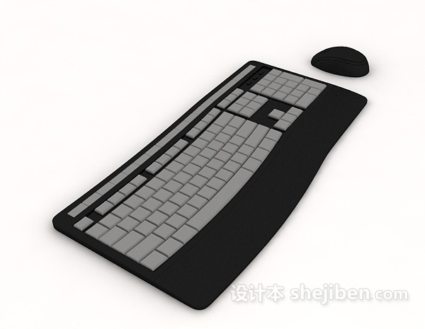 键盘鼠标3d模型下载
