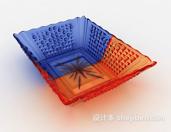水果盘3d模型下载