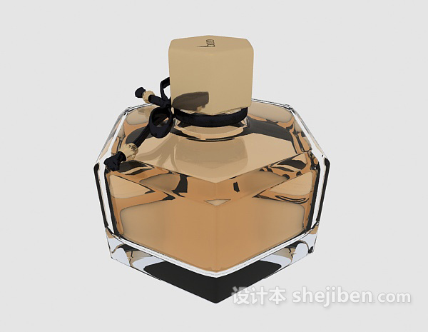 香水瓶3d模型下载