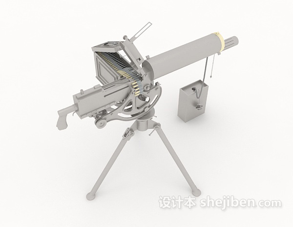 冲锋枪3d模型下载