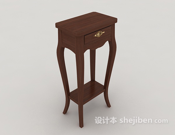 传统欧式花架3d模型下载
