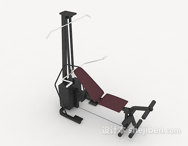 体育锻炼器材3d模型下载