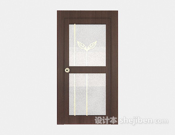 沐浴室门3d模型下载