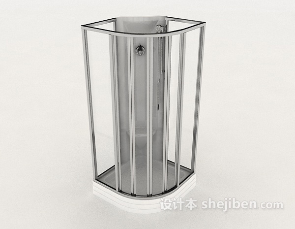 家居简约浴室3d模型下载