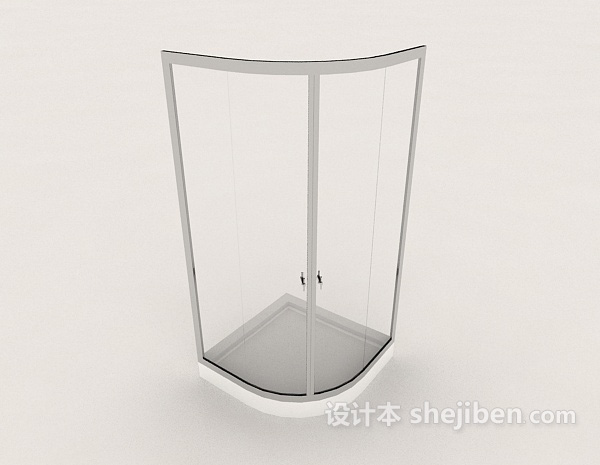 家庭简约浴室3d模型下载