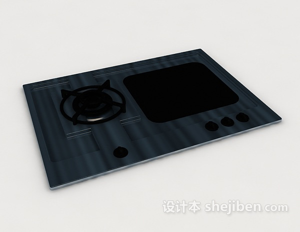 厨房家居燃气灶3d模型下载