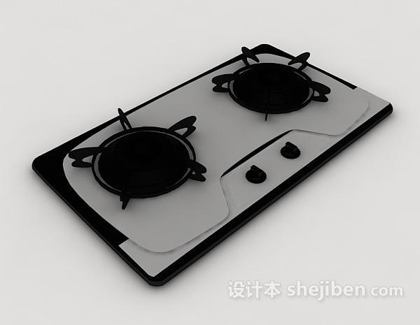 煤气灶台3d模型下载