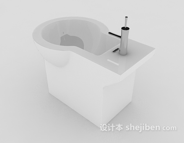居家清洁池3d模型下载