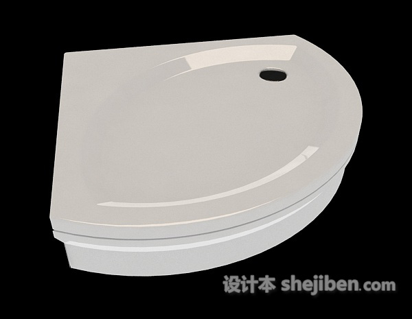 家居浴室底盘3d模型下载
