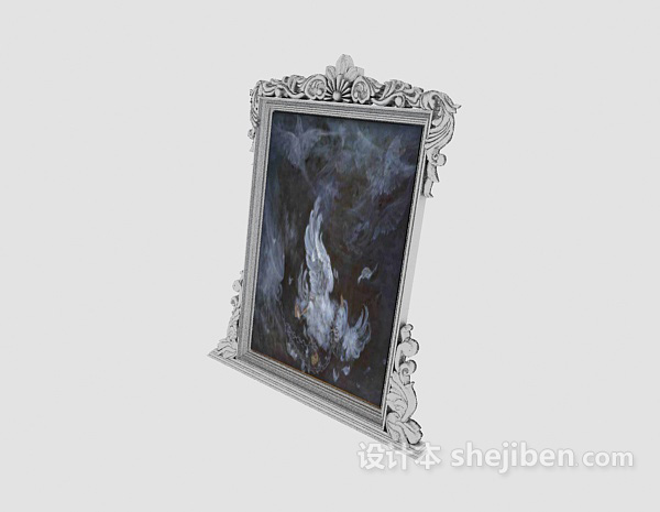 装饰画框3d模型下载