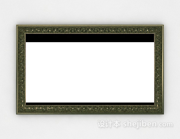 家居简约镜子3d模型下载