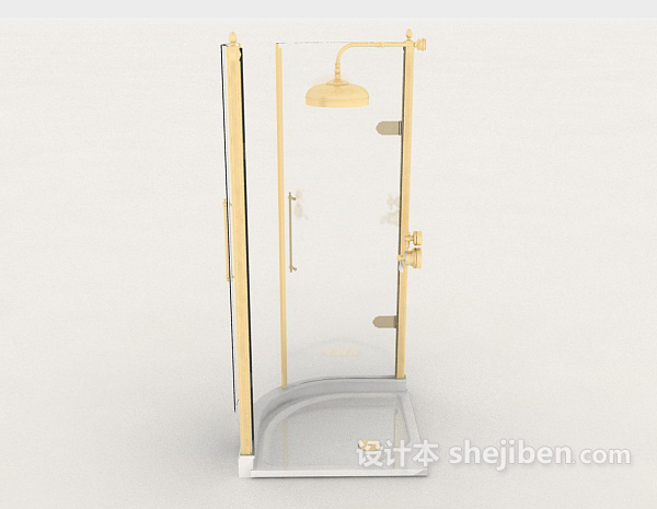 简约居家浴室房3d模型下载