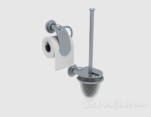 厕所抽纸器3d模型下载