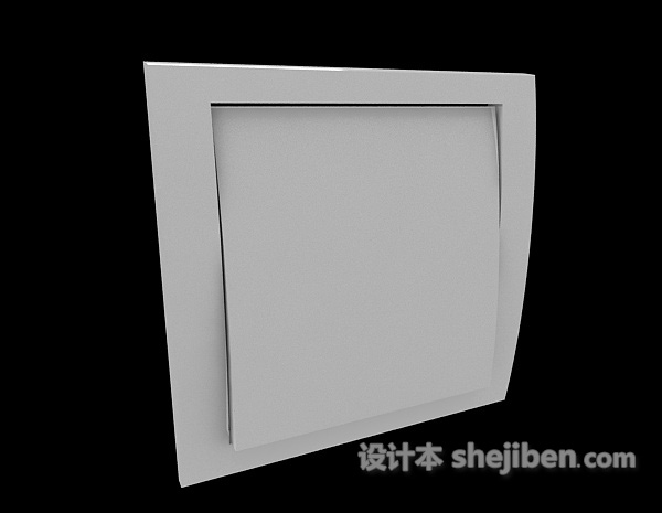 电开关3d模型下载