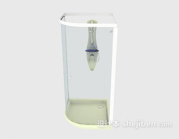 简约浴室3d模型下载