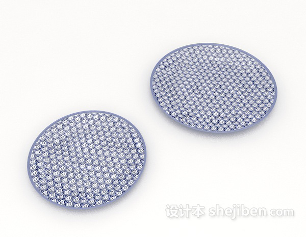 茶杯垫3d模型下载