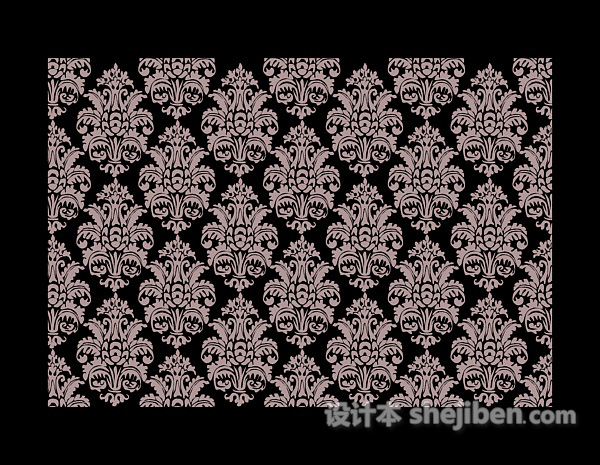 简单花纹墙绘3d模型下载