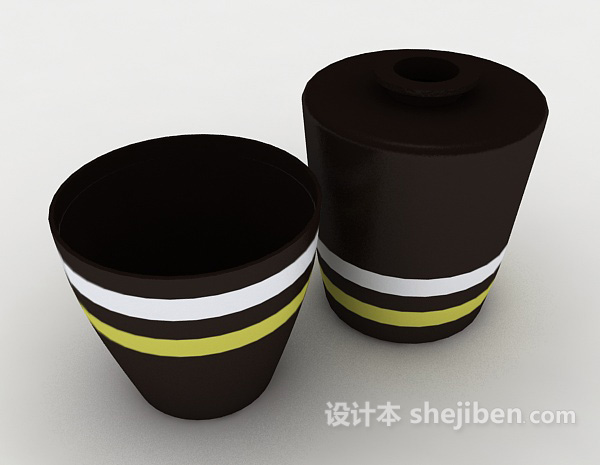 厨房器皿3d模型下载