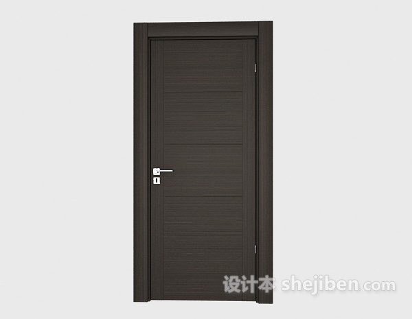 简单常见家居门3d模型下载