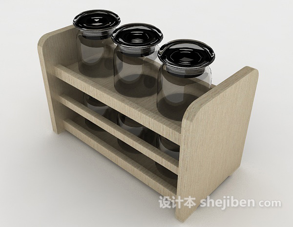 调味品器皿3d模型下载