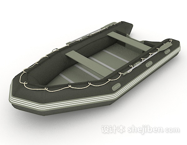皮划艇3d模型下载