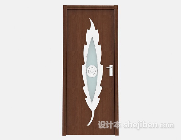 卧室房门3d模型下载