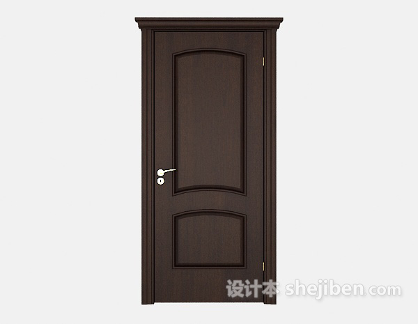 常见简约门结构3d模型下载