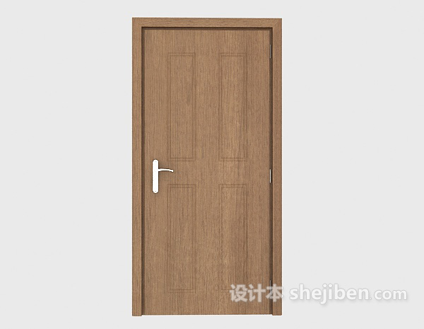 简单家居房门结构3d模型下载