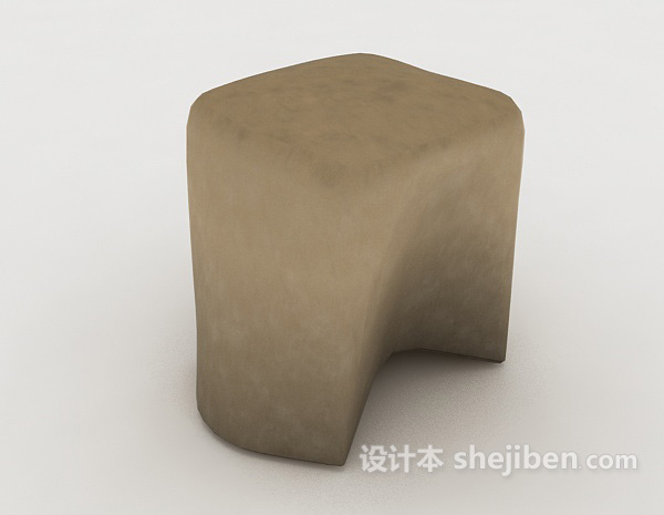 个性沙发凳子3d模型下载