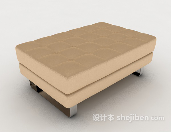 现代简约沙发凳子3d模型下载
