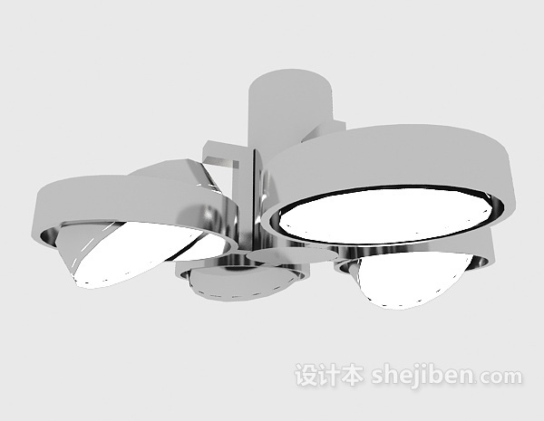 手术室灯具3d模型下载