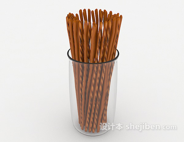 饼干棒3d模型下载