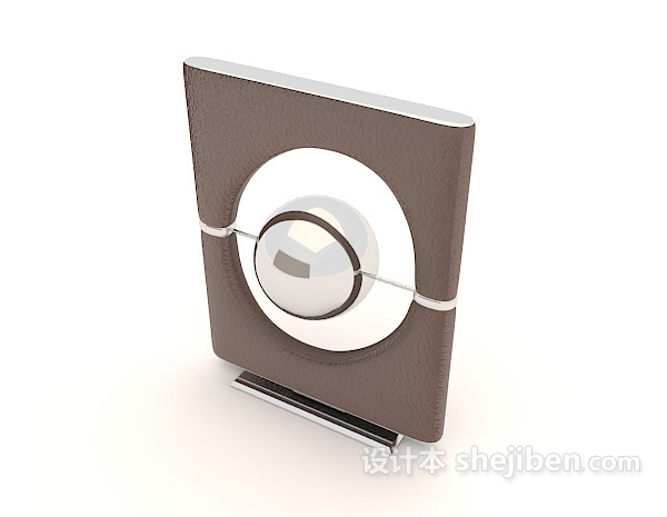 现代简约音箱3d模型下载