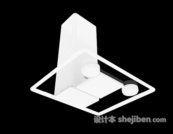 厨房油烟机3d模型下载