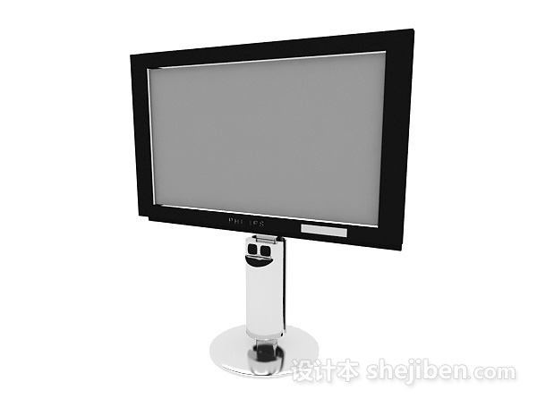 简单电脑显示屏幕3d模型下载
