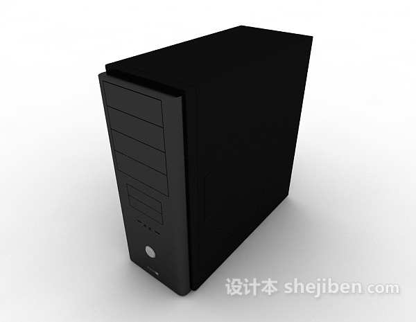 台式主机3d模型下载