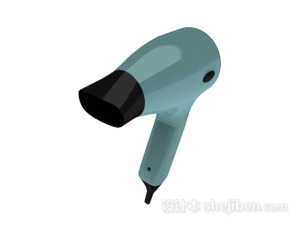 电吹风3d模型下载
