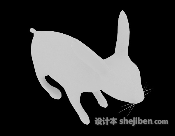 兔子玩具3d模型下载