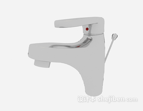 家居简单常见水龙头3d模型下载