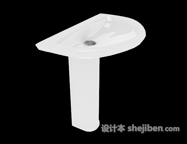 常见简单洗手池3d模型下载