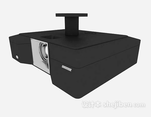会议投影仪3d模型下载