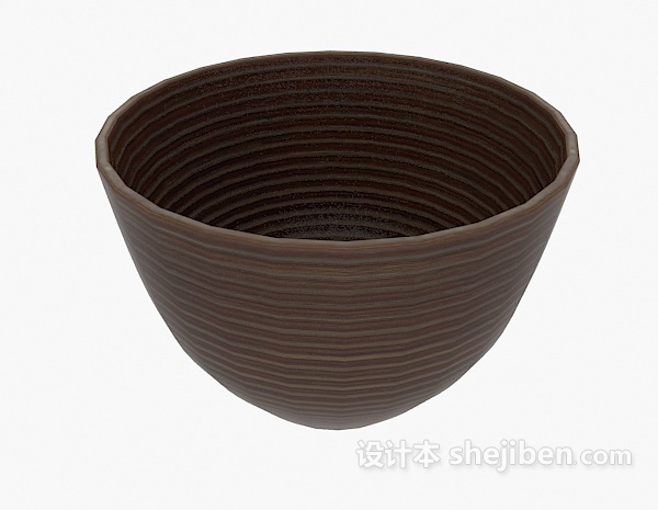 陶碗3d模型下载