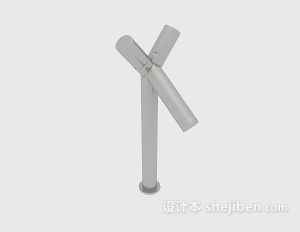 简单水龙头3d模型下载