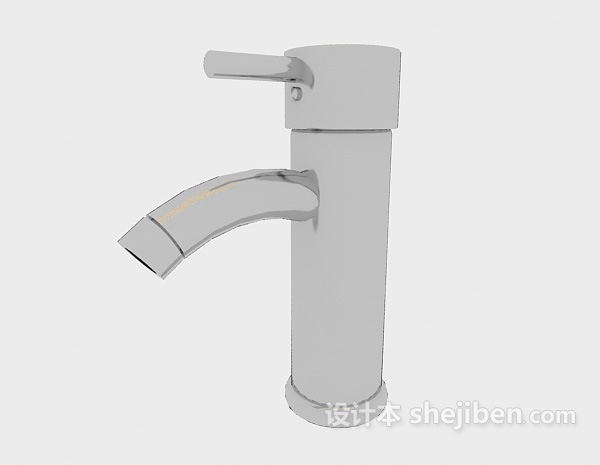 现代水龙头3d模型下载