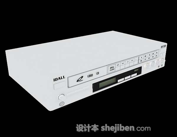 DVD机3d模型下载