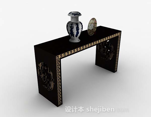 室内瓷器摆设3d模型下载
